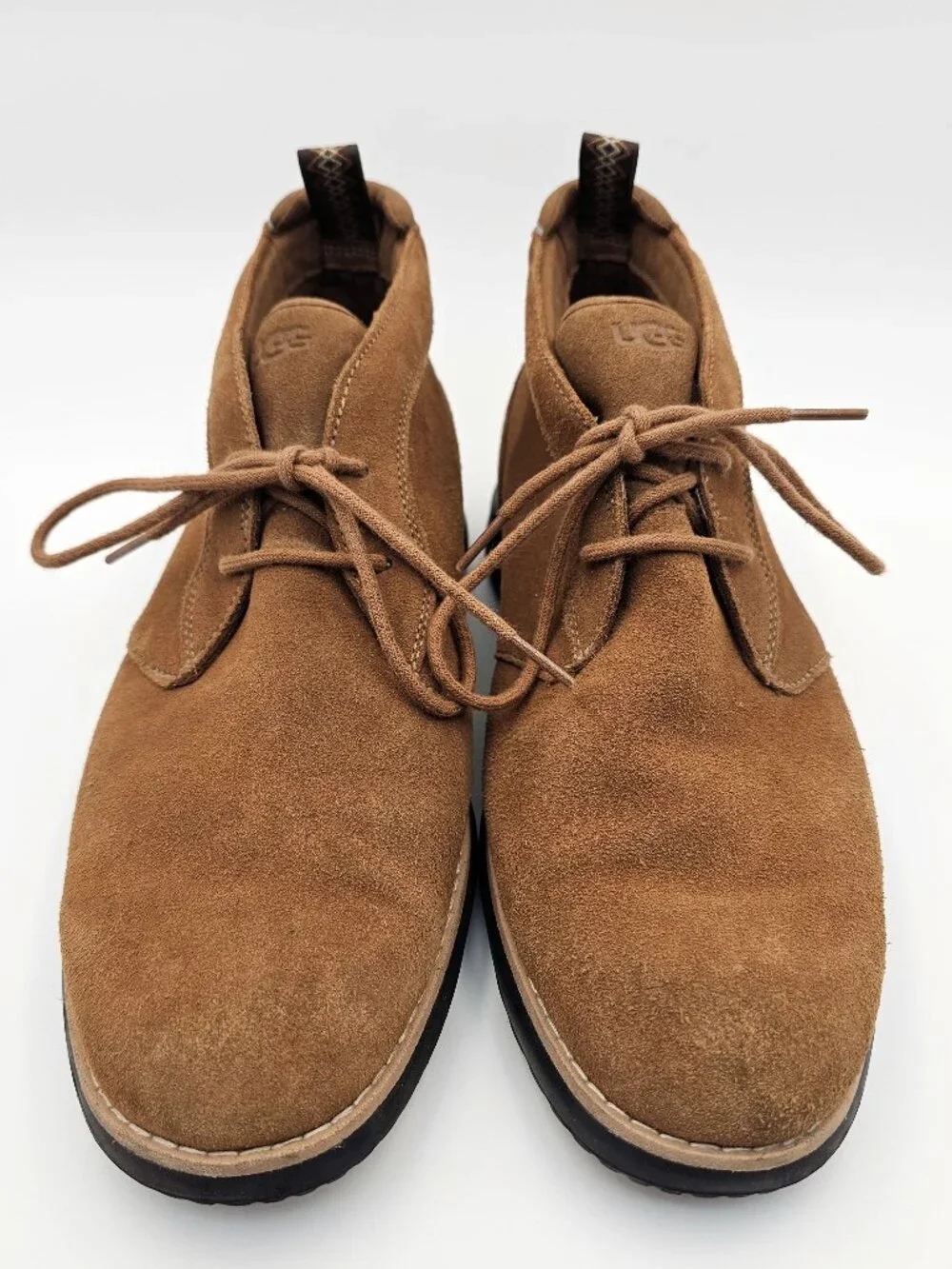 UGG Union Chukka Suede Lace Up Chukka Boots Chestnut 1120984 Men’s Size 11